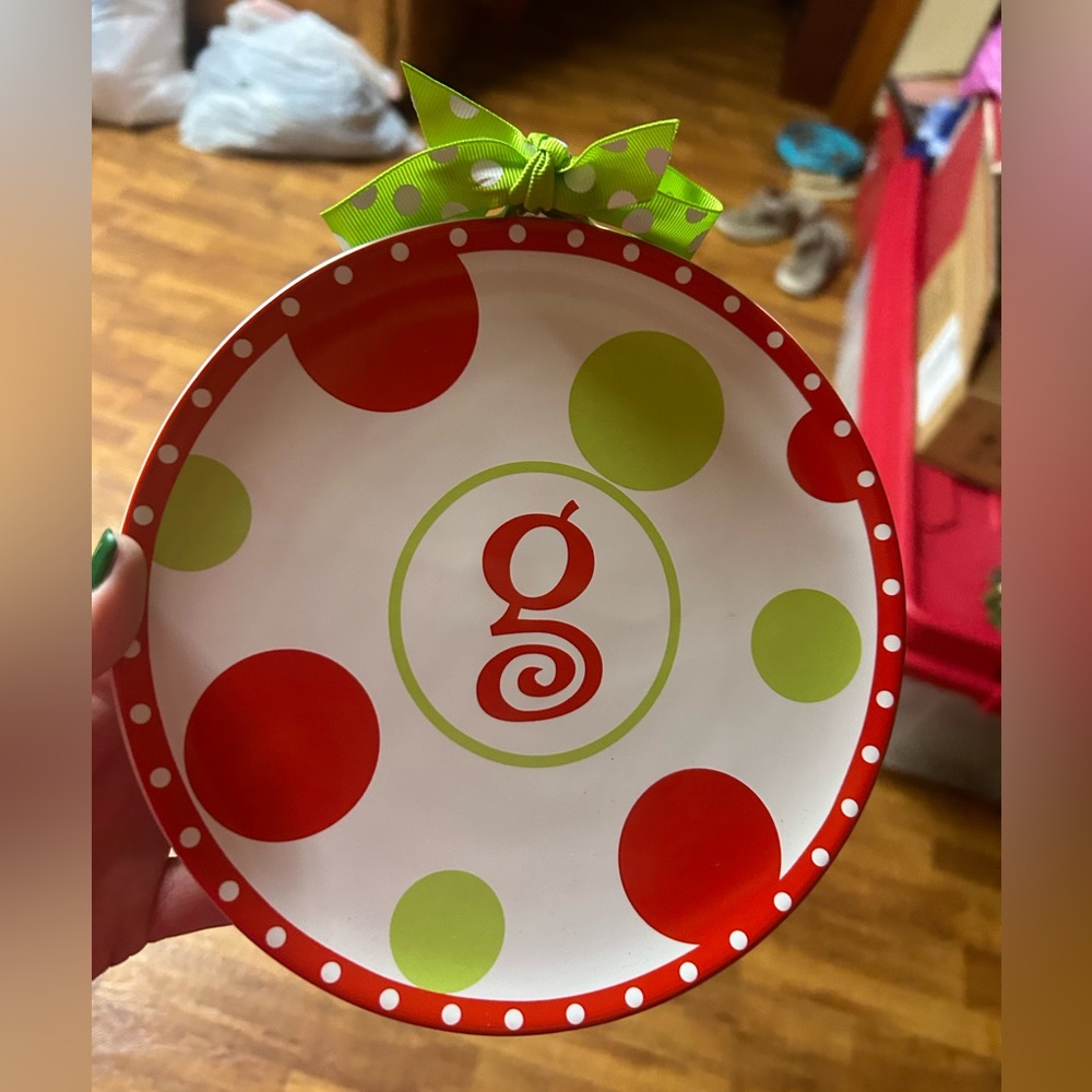 Small plate decor G